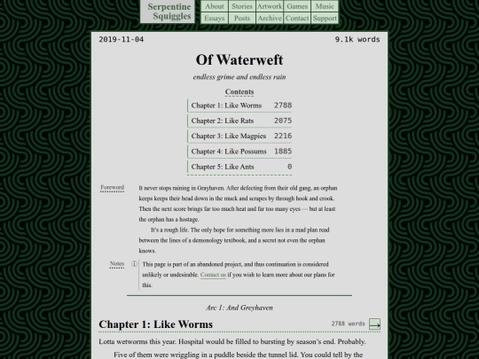 fiction/of-waterweft screenshot