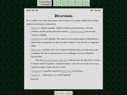 games screenshot