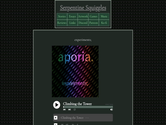 music/experiments screenshot
