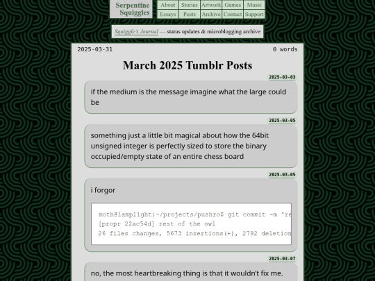 status/2025-03 screenshot