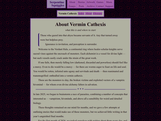 vermin/about screenshot