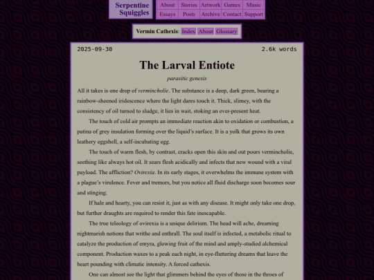 vermin/parasitic-larva screenshot