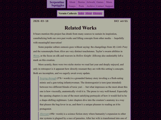 vermin/related screenshot