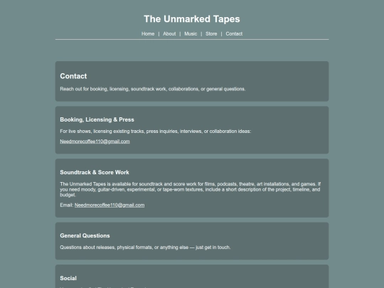 contact screenshot