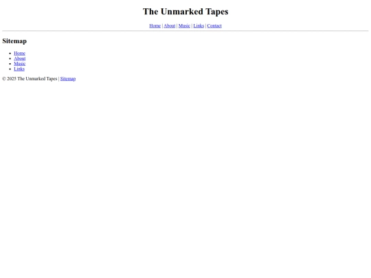 sitemap screenshot