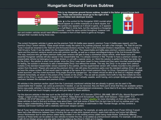 War_Thunder_Hungarian_Ground_Forces_Subtree2final screenshot