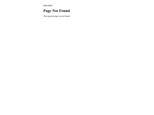 not_found screenshot