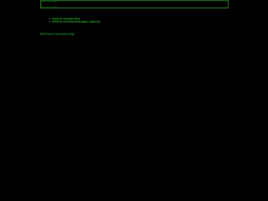 log screenshot