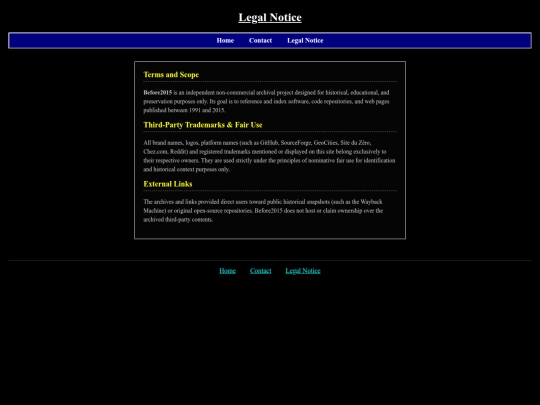 legal screenshot
