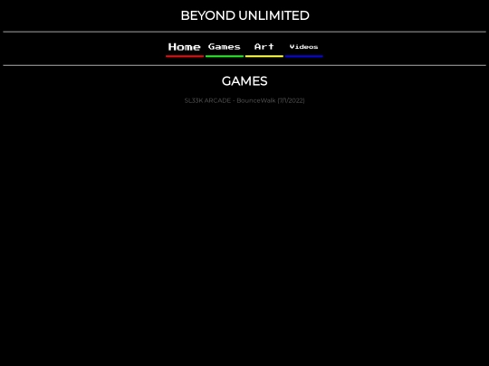 games screenshot