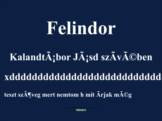 felindor/felindor screenshot