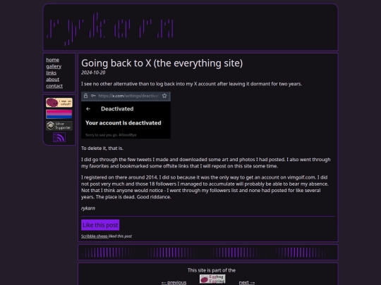 2024/10/20/going-back-to-x-the-everything-site screenshot