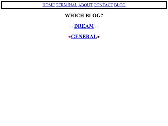 bloghome screenshot