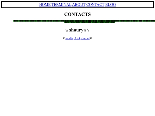 contact screenshot