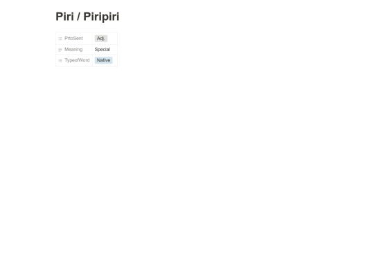 languages/constructed/mine/hanse/Hanse (Public) 4748e1f4d7fc40fb9b2748238cff9439/Piri Piripiri 9945fb0eef684a75925ba11e544a7827 screenshot