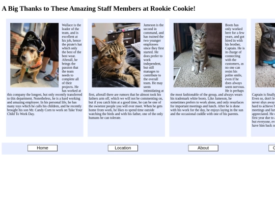 Staff-Page-Assignment screenshot