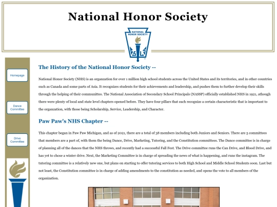 final-project/nhs-homepage screenshot