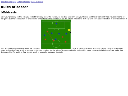 Rules screenshot