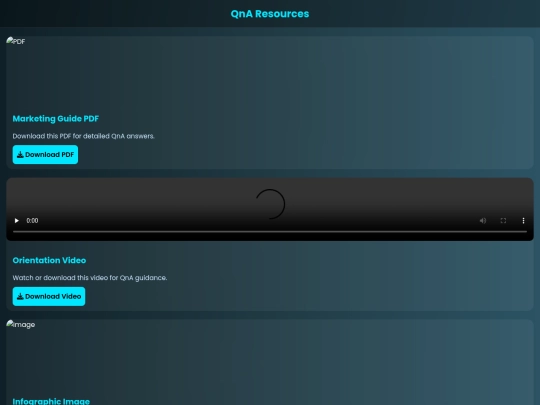 QnA screenshot