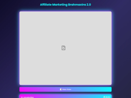 affiliatemarketing screenshot