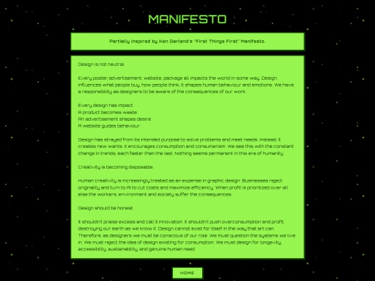manifesto screenshot