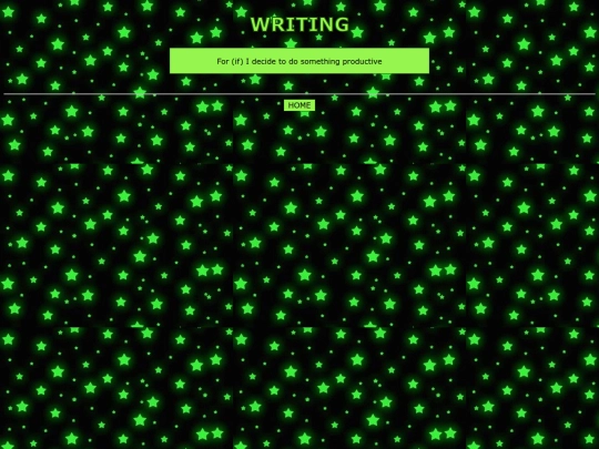 writing screenshot