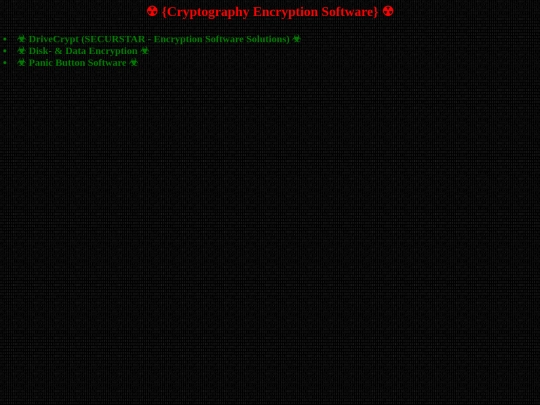 SECURSTAREncryptionSoftwareSolutions screenshot