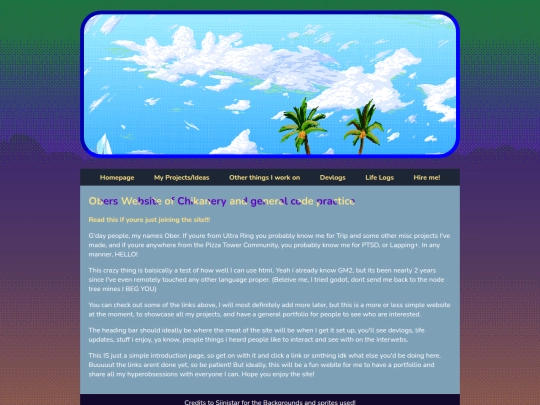 about_ober screenshot