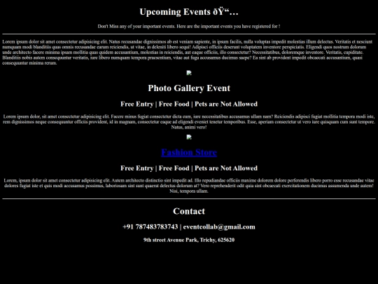 event/event screenshot