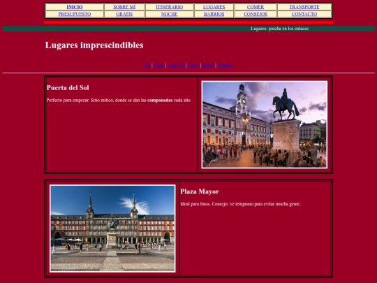 proyecto/lugares screenshot