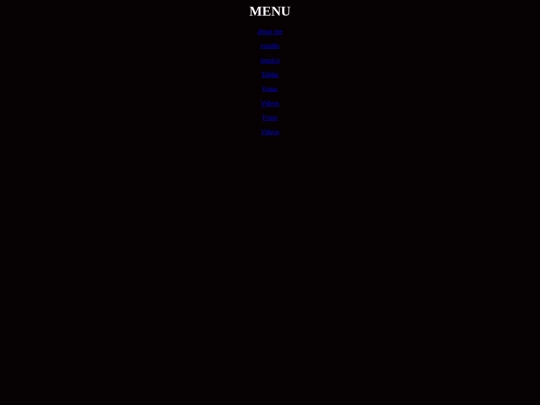 menu screenshot