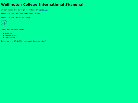 index screenshot