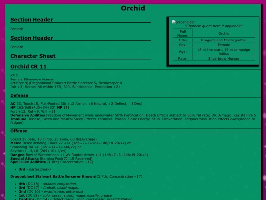 ocs/orchid screenshot