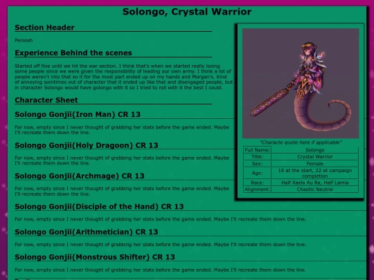 ocs/solongo screenshot
