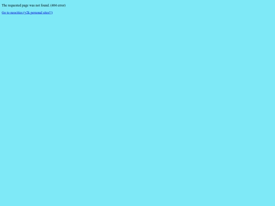 not_found screenshot