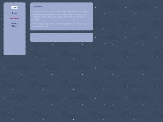 diary screenshot