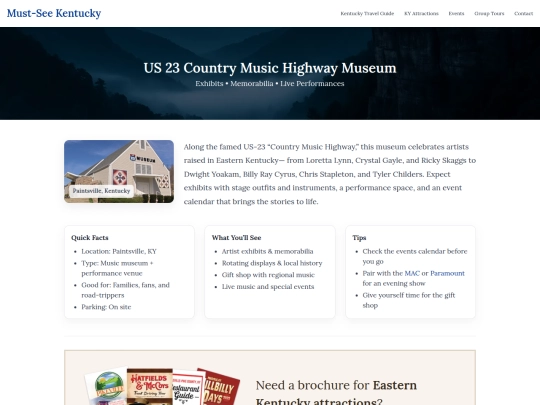 country-music-highway-museum screenshot