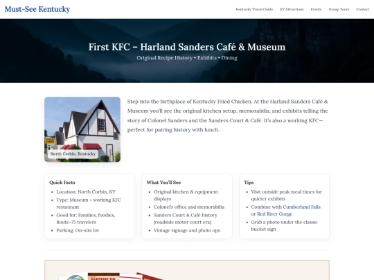 first-kfc-museum screenshot