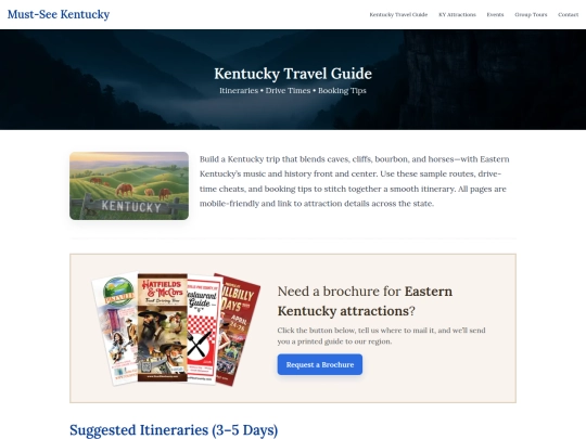 kentucky-travel-guide screenshot