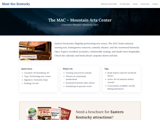 the-mac-arts-center screenshot
