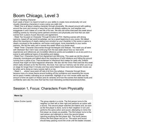 BoomChicagoLevel3 screenshot