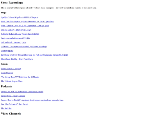 improv-resources screenshot