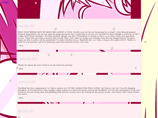 blog screenshot