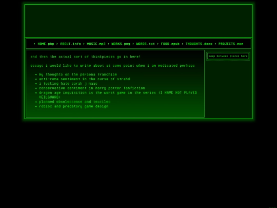 opinions screenshot