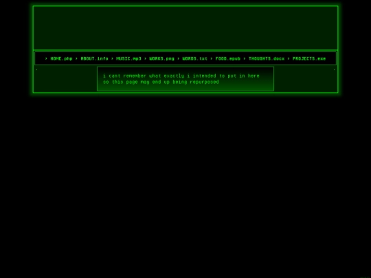 projects screenshot