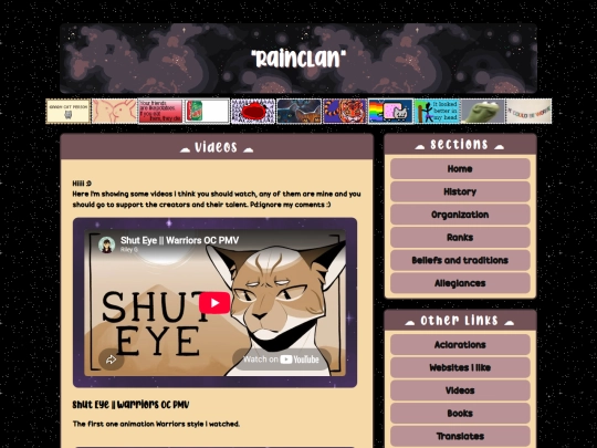 videos screenshot