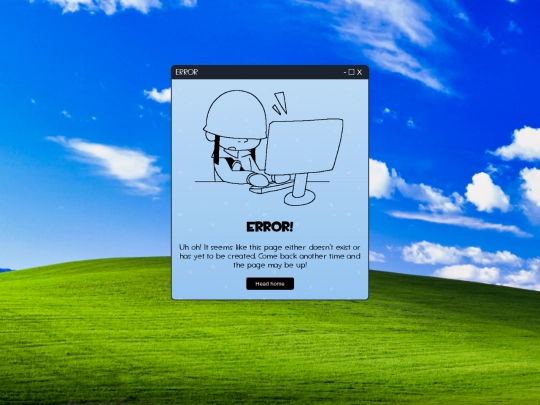 not_found screenshot