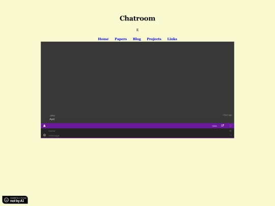 chatroom screenshot