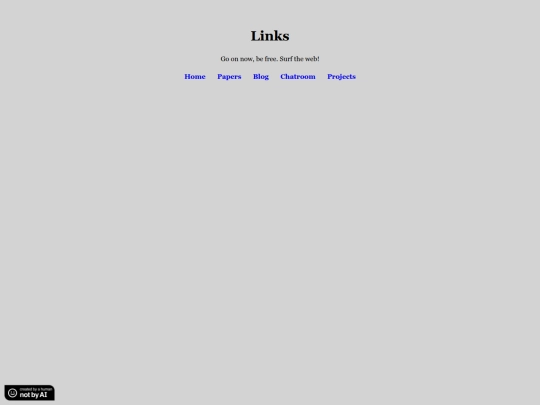 links screenshot