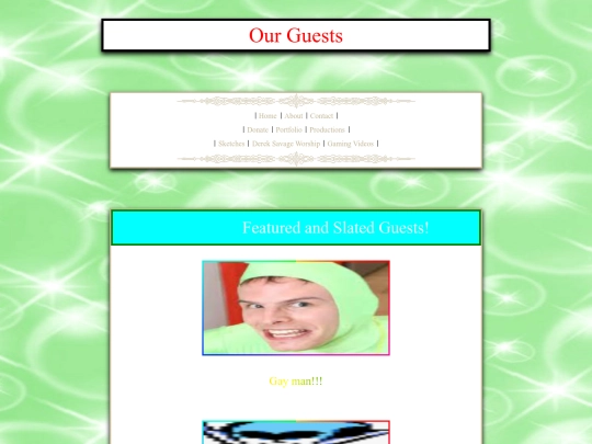 fahrenheitvideoshow/guests screenshot